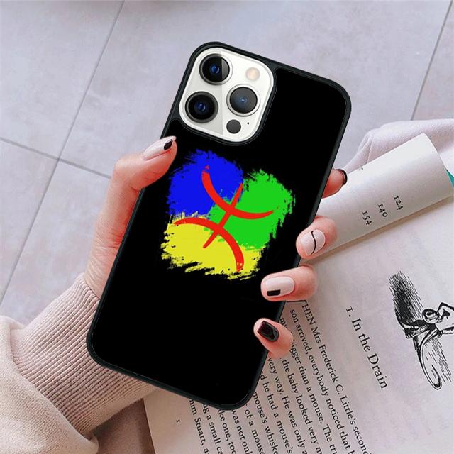 Амазигский символ Берберская академия Чехол для телефона Для iPhone 17 Air 15 16 16e 11 12 13 14 Pro Max Чехол Для iPhone 17 Air Max Plus Fundas