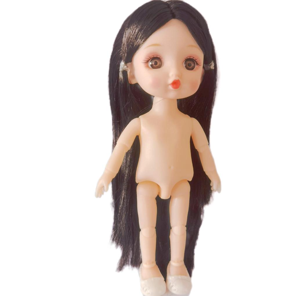 17 см мини-кукольное тело BJD - 6 дюймов принцесса девочка, 16 см маленькая голая кукла