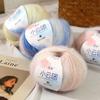 Градиентная пряжа для вязания крючком мохер DIY ручное вязание прочная плетеная нить для сумки пледа
