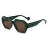 JYL TS Halara european trendy sunglasses, polygon retro shades, driving UV protection eyewear