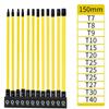 12pcs/set Magnetic Attraction Six-Point Star Torx Bit T7-T40 Screwdriver Bit Furniture