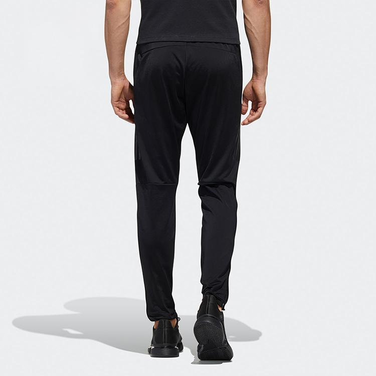 Adidas Трикотажные брюки с 3 полосками Мужские брюки Черные FS3770