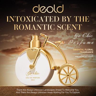 Deold Go Chic Золотой Парфюм для Женщин 25 мл – Восточно-Цветочный Стойкий EDP