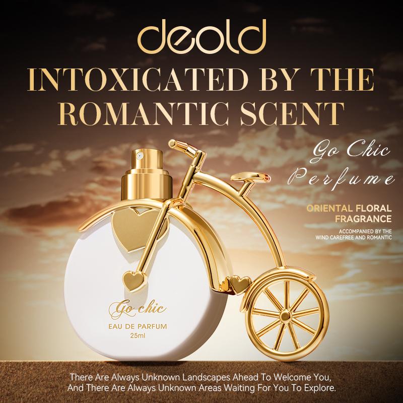 Deold Go Chic Золотой Парфюм для Женщин 25 мл – Восточно-Цветочный Стойкий EDP