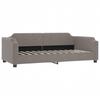 Vidaxl Sofa Rozsuwana Z Materacami, Kolor Taupe, 100X200 Cm, Tkanina