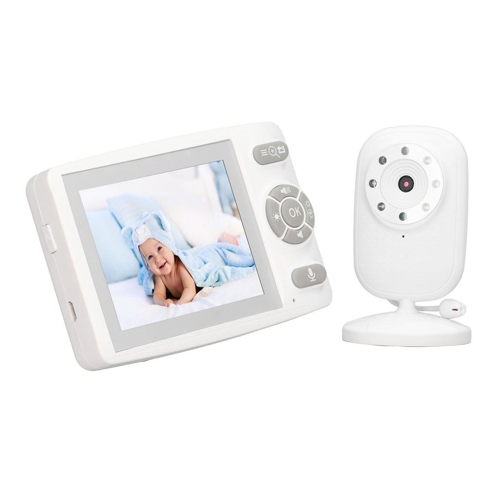 Радионяня с экраном 3,5 дюйма, ночником, двусторонней связью, паролем, видеоняней 100?Вилка 240 В британского стандарта