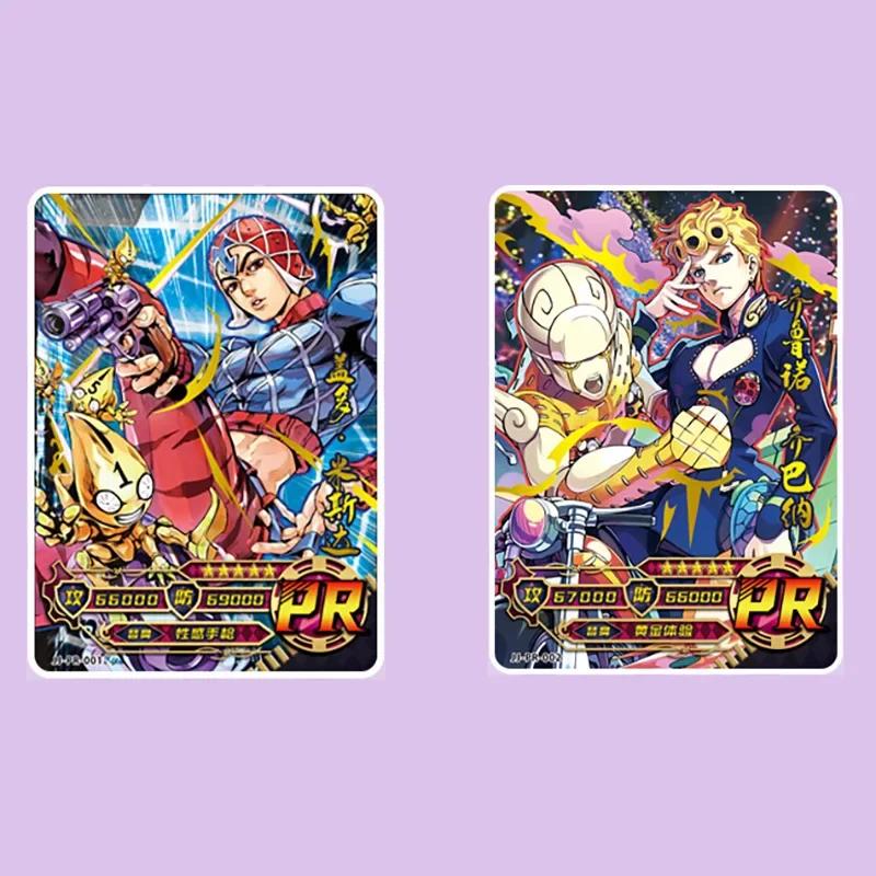 Японское Аниме JoJo Карточки Невероятные Приключения Куджо Джотаро Какёин Нориаки UR Персонажи Коллекционные Карточки Детские Рождественские Подарки Игрушки