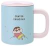 Skater Crayon Stainless Steel Mug with Vacuum Double 330ml Shin-chan STMG4N-A Lid, Insulated, Walled,