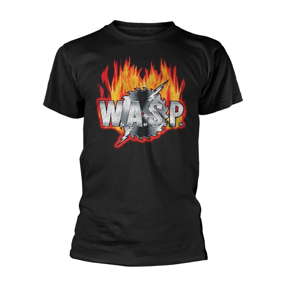 W.A.S.P Unisex Adult Sawblade Logo T-Shirt