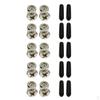 5x Adjustable Screws with End Cap Cover for Skipping Cable Workout