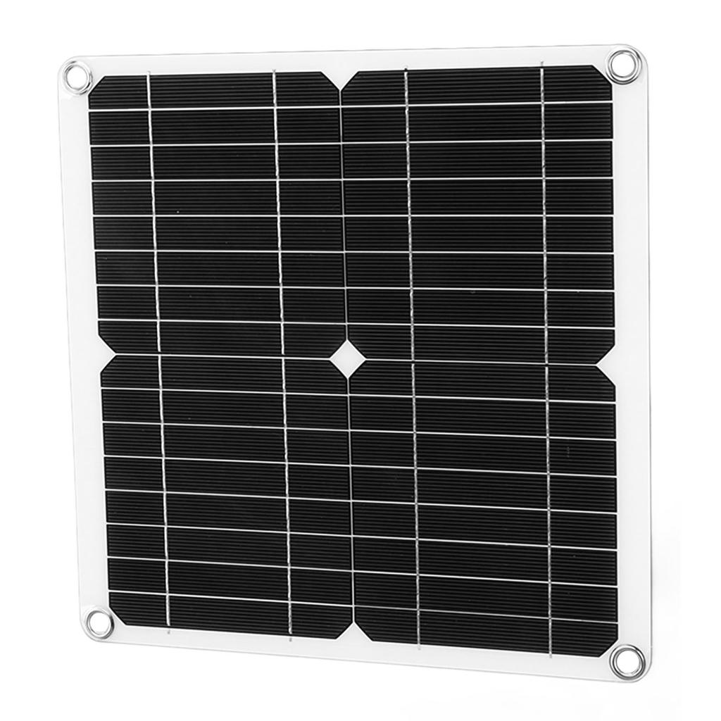 12W 12V Solar Panel Kit Semi Flexible Monocrystalline IP65 Waterproof Portable Solar Charger with