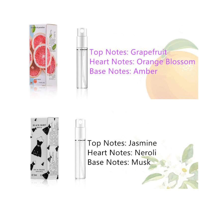 JEAN MISS Exquisite Girl Perfume Lemon Perfume Party Portable Perfume