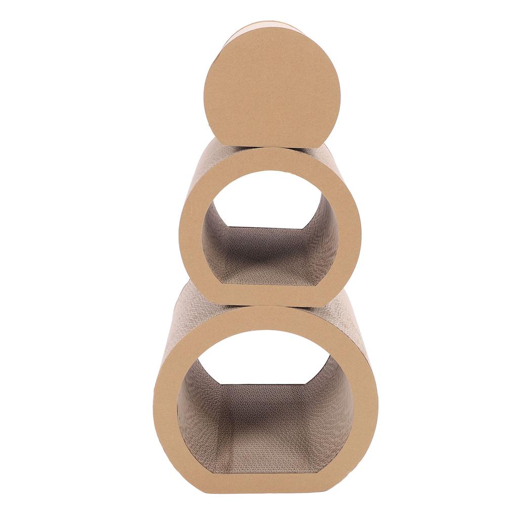 Когтеточка для кошек 3 в 1, картон, гофрированная бумага, многофункциональный туннель для царапания когтей, коврик для царапания для