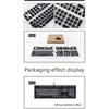 129Key General Pudding PBT Keycaps Two-color Injection OEM Translucent Keycap for 61/62/68/84/87/104/108/980k Mechanical Keyboar