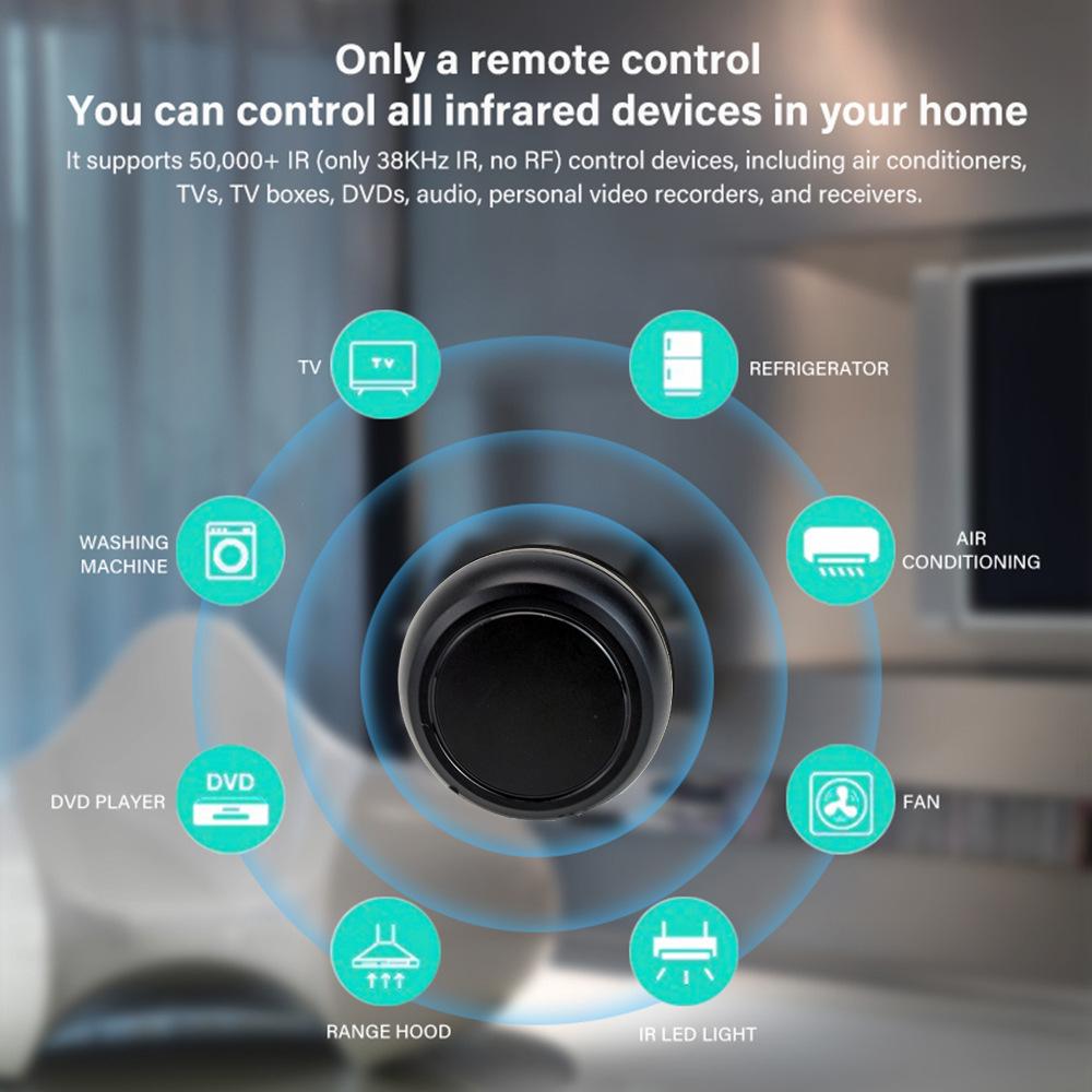 Универсальный инфракрасный пульт дистанционного управления Tuya smart WiFi: дистанционное управление через приложение