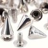 50pcs Bullet Tapered Nails And Studs DIY Leather Craft Cool Rivets Punk Rivets Coat Studs