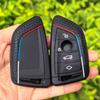 Для BMW F30 F31 F32 F34 F20 F21 F07 F10 Серии 1 3 5 7 X1 X3 G01 X4 G02 X5 F15 F16 M3 M4 Силиконовый Чехол-Защита для Ключа Автомобиля Оболочка Брелок