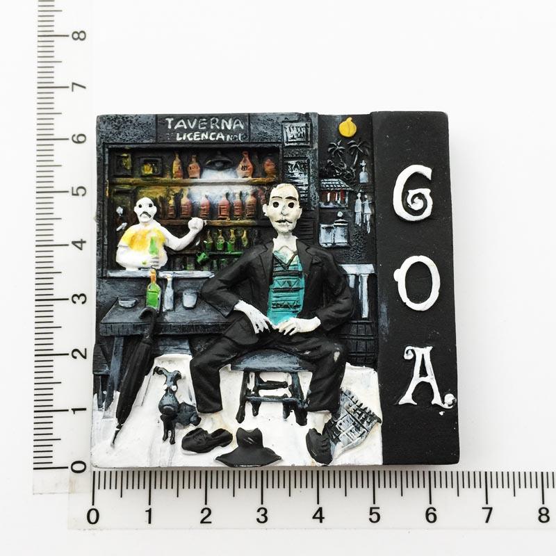 Индийский слон 3D магнит на холодильник сувенирная подарочная коллекция украшения Тадж-Махал магнитная наклейка магнит на холодильник