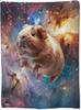 Guinea Pig Blanket Hamster Animal Throw Blankets Plush Cozy Flannel Ultra Soft Fuzzy Funny Party Blanket Gifts for Girls Women