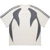 Футболка с коротким рукавом Li Ning X Reignite Striped Spliced Round Neck Pullover с круглым вырезом, мужские футболки Off-White AHSU237-1