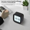 Digital Alarm Clock Bedside Clock With Night Light, Temperature And Humidity Display, Voice Control