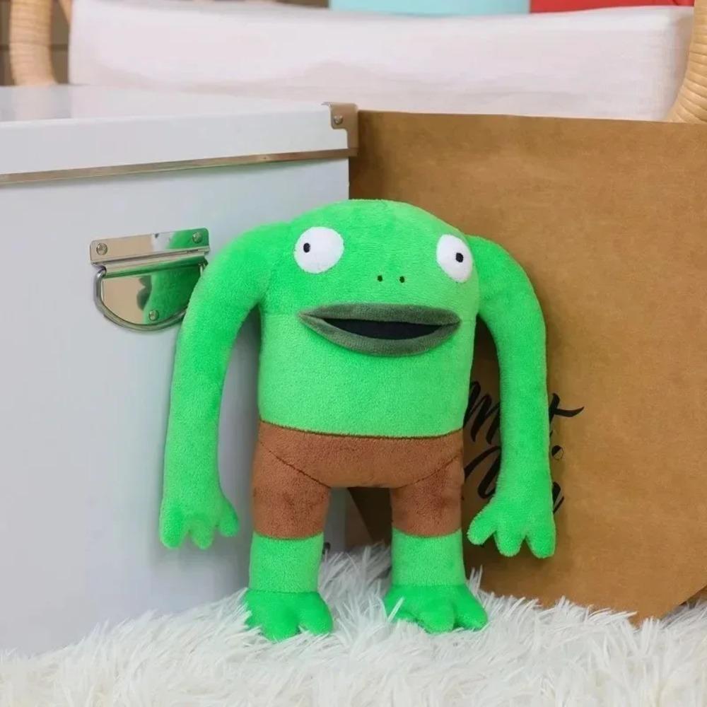 2026 Hot New/Smiling Friends Plush Toy Mr frog Soft Stuffed Toy Kawaii Home Decoration Doll Smiling Friends Gifts Toy for Kids