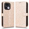 Realme 16 Pro Wallet Rhombus Flip Case, Gold