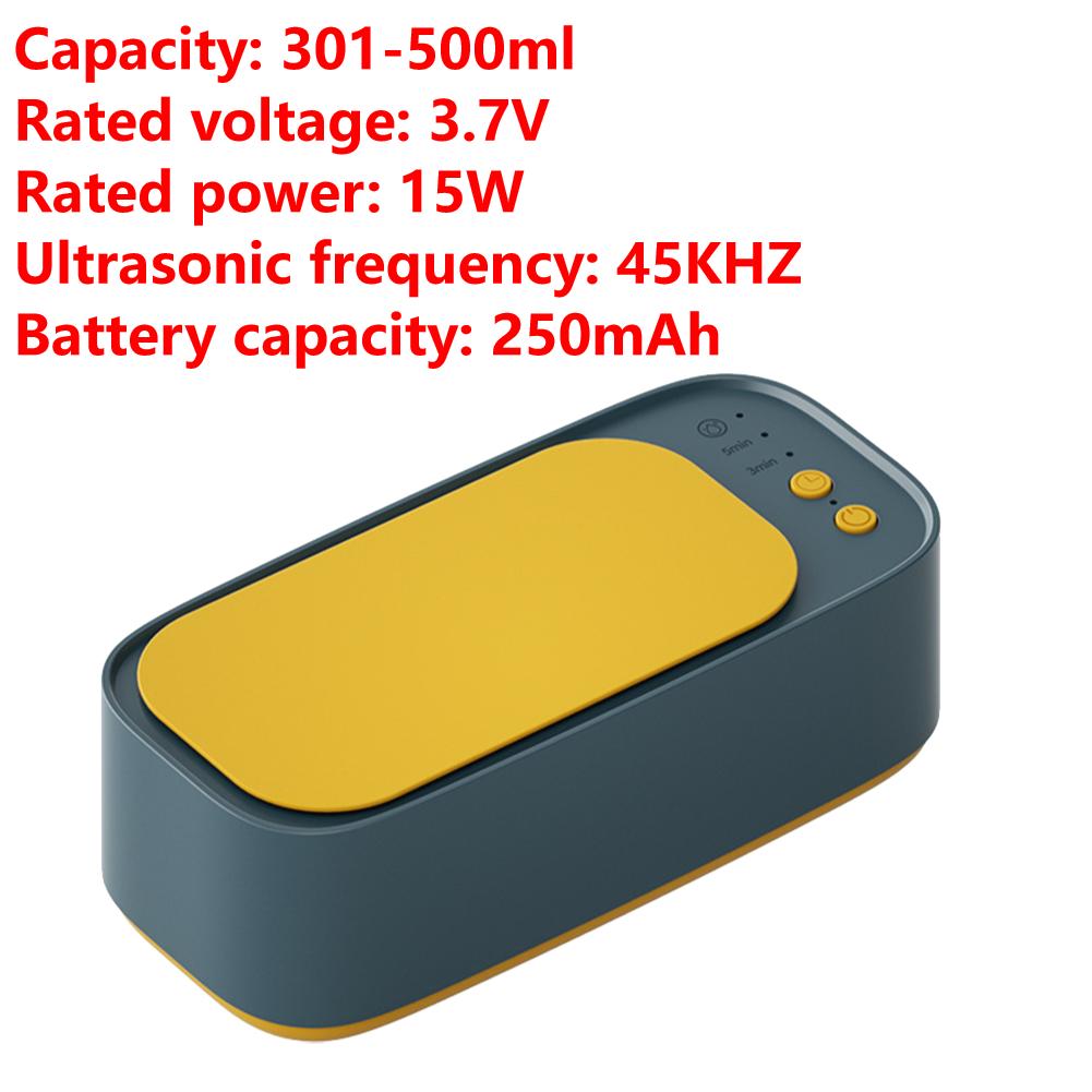 Ультразвуковой очиститель 3 режима Ювелирные изделия Очки Часы Очиститель для чистки Очки/Брекеты/Расческа/Бритва/Кисть для макияжа/Соска Чистка