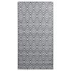 Outdoor Rug ARAKIL White and Black 160x230 cm PP