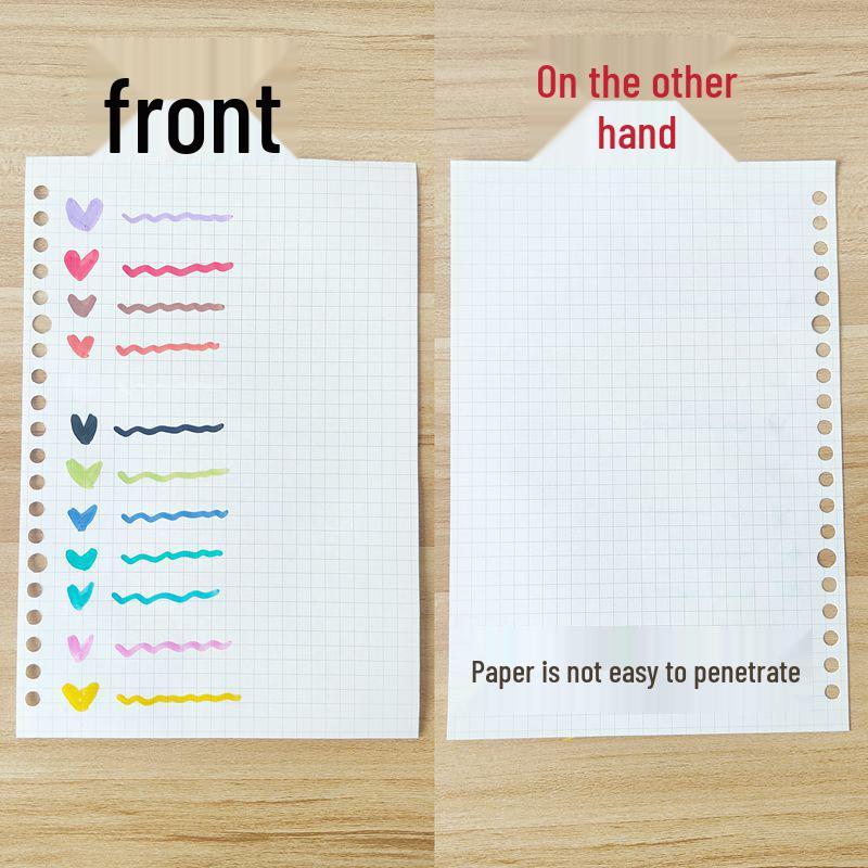 36-Color Acrylic Markers for Primary School Art Projects: Multi-Color Pens for Journaling and Coloring