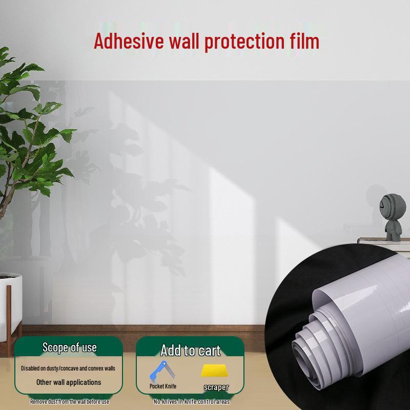 Прозрачные электростатические наклейки на стену: Пленка для декора и защиты детской комнаты