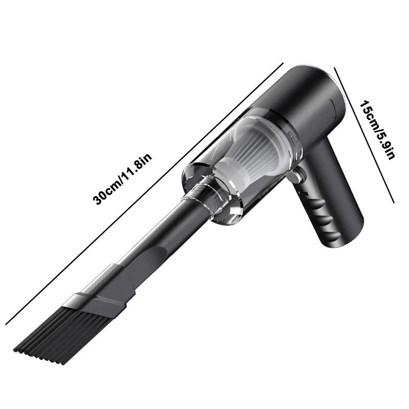 Ручной беспроводной пылесос для ручного пылесоса с мощным всасывающим фильтром и аккумуляторной батареей