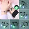 2Pcs Luminous Bracelet For Couple Fashion Best Friends Adjustable Bracelets Lover Friendship Braided Bracelet