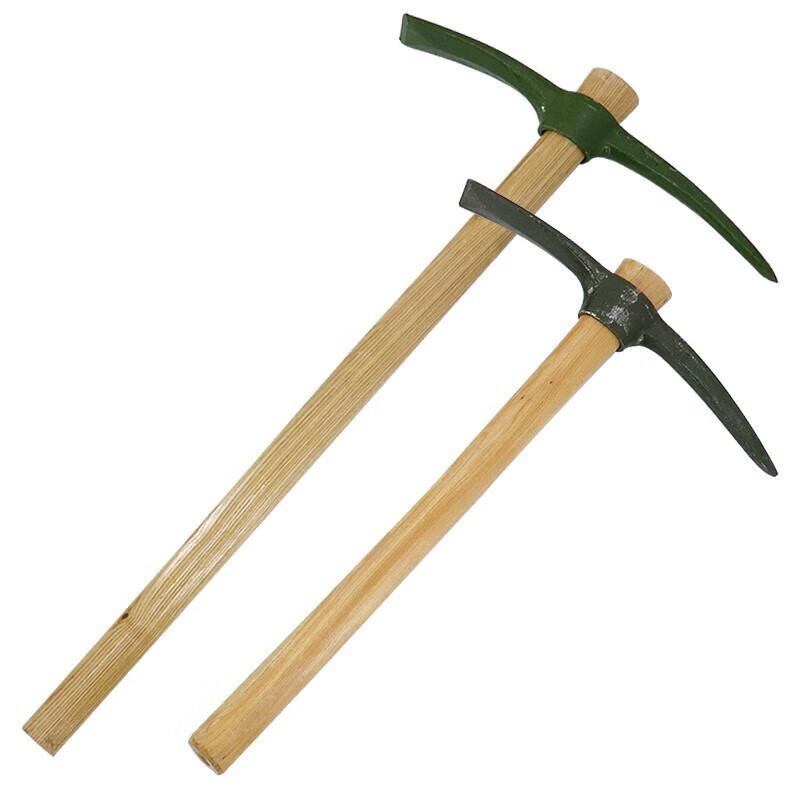HuXin Wooden Handle Pickaxe