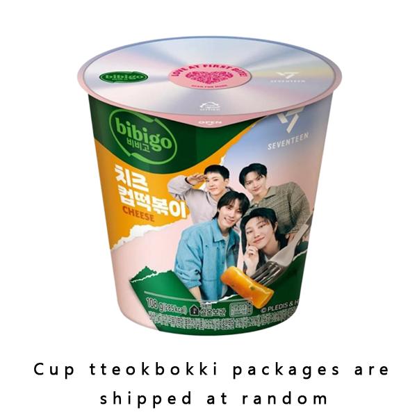 bibigo Cup Tteokbokki/ Spicy Stir-Fried Rice Cakes (Original, Rosé, Cheese)