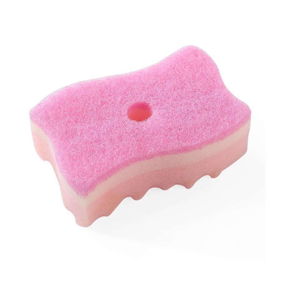 Губка для посуды S-образной формы - Впитывающая, пенящаяся, не царапающая, инструмент для чистки кухни, 4 шт.