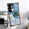 Летние вайбы Арт-дудлы Небо Мягкий чехол для телефона Для Samsung Galaxy S26 Ultra S25 Edge S24 FE S23 Plus S22 S21 + S20 Покрытие Защита от падений