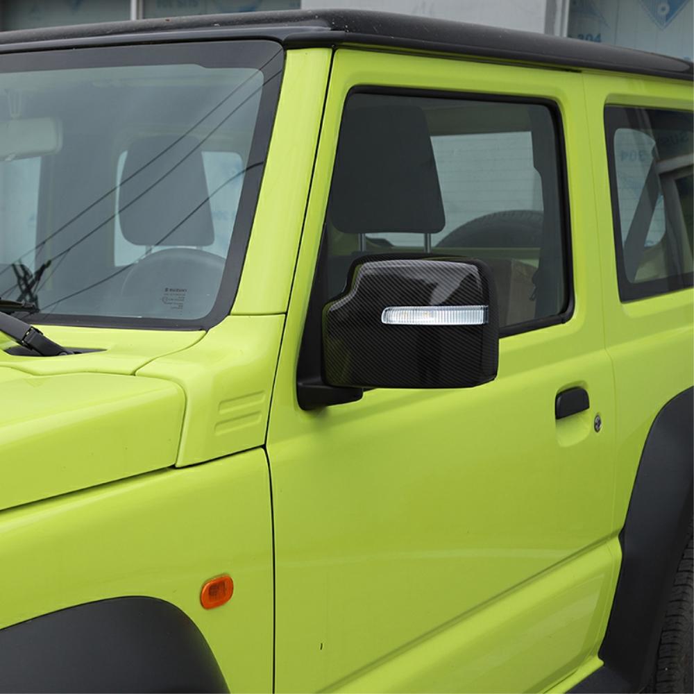 Накладки на зеркала заднего вида из углеродного волокна для Suzuki Jimny 2019+ - Комплект из 2 штук