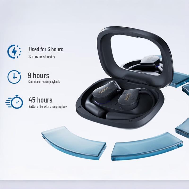 Cleer ARC6 Open-Ear AI Smart Bluetooth Sports Wireless Headphones