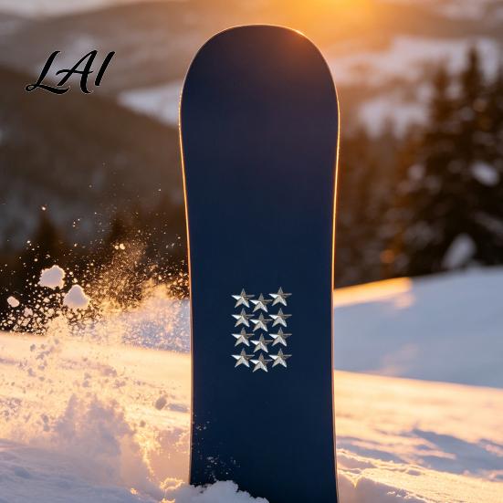Snowboard Accessories 5/10Pcs Stomp Pad Anti-Slip Pyramid Studs for Snowboarding Winter Supplies Skiing Star Shape Foot Grip Accessory Gear