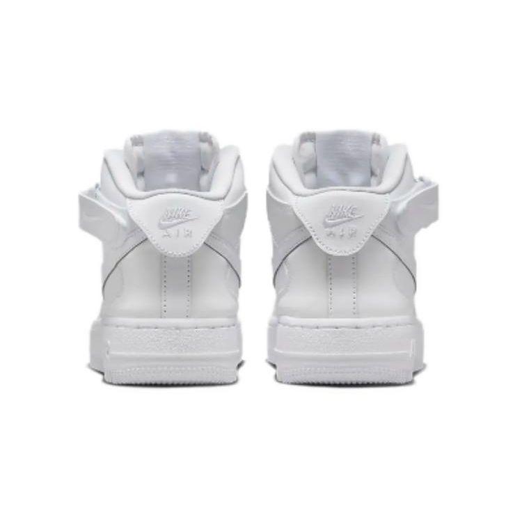 Nike Детские кроссовки Air Force 1 Mid EasyOn SE GS тройные белые FN1193-111