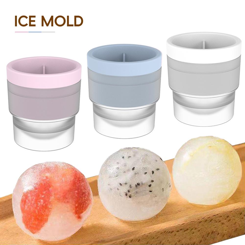 Профессиональная форма для приготовления ледяных шариков для виски, аксессуары для бара, форма для льда, силиконовая форма для кубиков льда премиум-класса, экономящая место для домашнего бара, нетоксичная, для морозильника