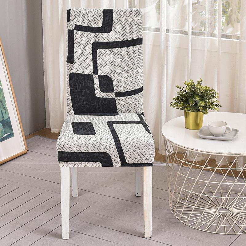 Чехлы для стульев в столовой, эластичные моющиеся чехлы для стульев, чехлы для стульев Parsons, защитные чехлы для дома, ресторана, банкета, кухни