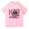 Милые футболки «Я люблю свою девушку» с грустным хомяком, смешная мужская/женская одежда, эстетичная футболка в стиле харадзюку, унисекс, уличная одежда, хлопковые топы