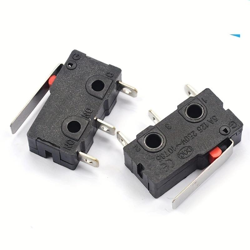 5pcs Microswitch Micro Roller Lever Arm Open Close Limit Switch KW12-3 PCB