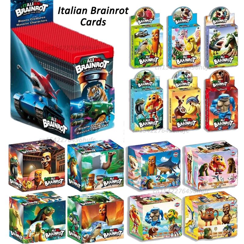 28815024 ШТ. Коллекция карт игры Italian Brainrot Набор карт Tralalero Tralala Карта Tungtungtungsahur Карты с персонажами аниме Подарок
