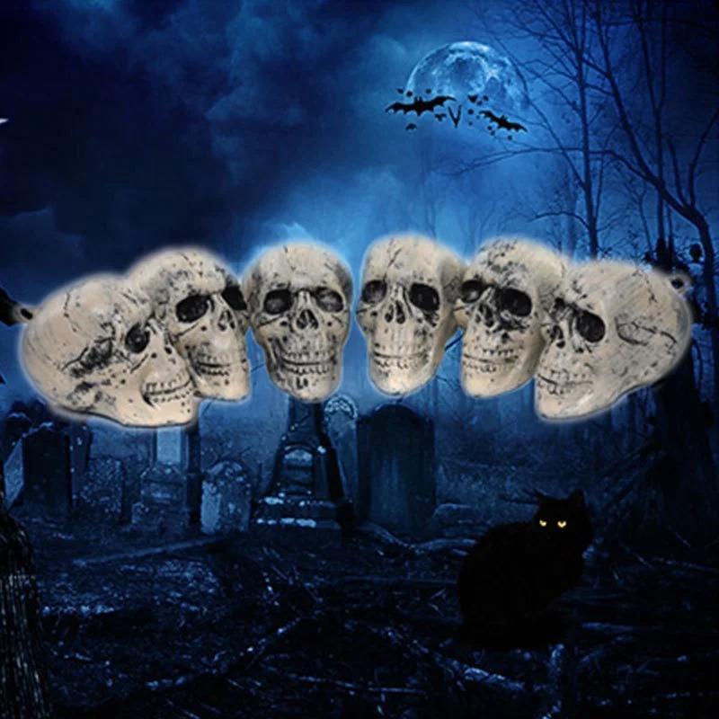 Хэллоуин Череп Сетчатый Мешок Череп Дом Фестиваль Ужасы Декоративные Принадлежности Дом с Привидениями Бар KTV Торговый Центр Декор Ужасы Реквизит