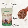 Fabeato Natural Raw Premium Flax Seeds for Eating 500g| Alsi Seeds |Rich in Omega-3 Fatty acids|Heart Health