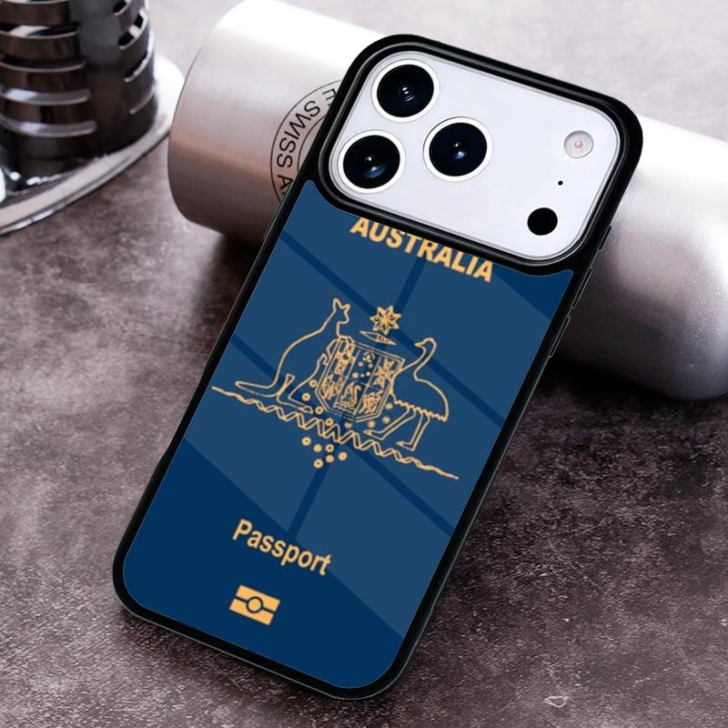 Чехол для телефона с Гербом Австралии Для iPhone 17 16 15 14 13 12 11 Pro Max Plus 17Air Мягкий Силиконовый Чехол