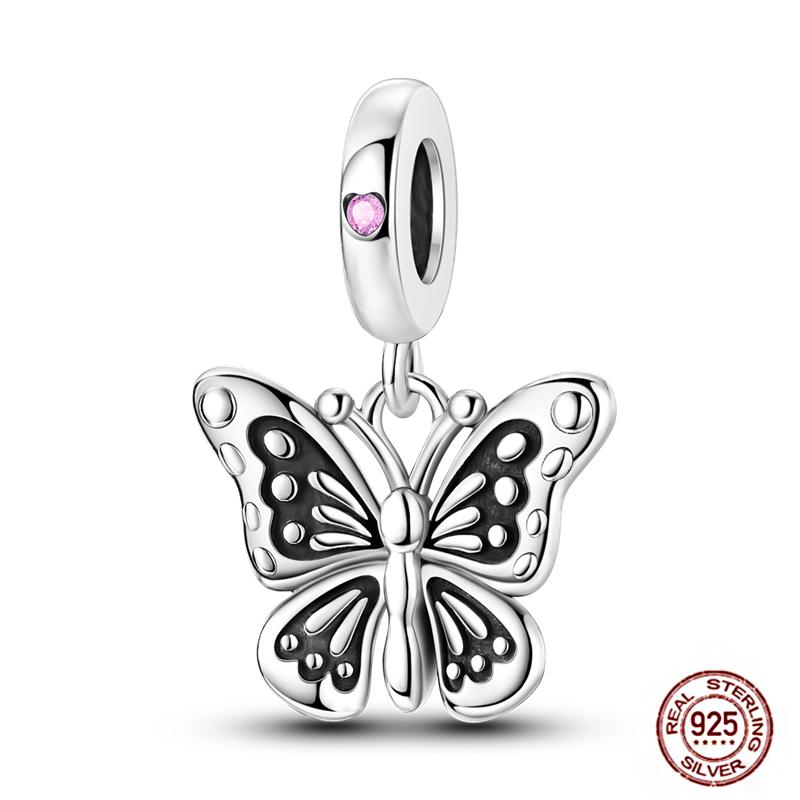 Woman Retro Copper Animal Tree Of Life Charms Beads Loveheart Fit Original Pendant Bracelet Diy Jewelry Making Gift